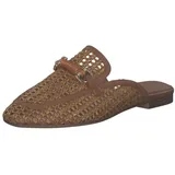 TAMARIS Da.-Sabot für Damen, braun, Gr. 37 EU