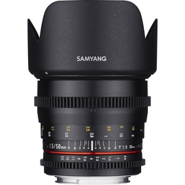 Samyang 50 mm T1,5 AS UMC VDSLR Canon EF