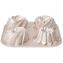 Patisse Mini-Napfkuchenform - Gugelhupf - 4er - aus Aluminium-Guss - 24cm