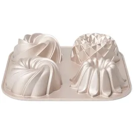 Patisse Mini-Napfkuchenform - Gugelhupf - 4er - aus Aluminium-Guss - 24cm