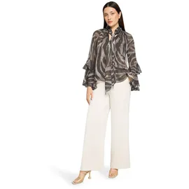 Vera Mont Chiffonbluse mit Volant Braun 38