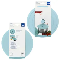 Kela FLEX Frischhaltedeckel Ø20cm blau wiederverwendbar Silikon Schalen Töpfe