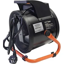 KRAFT&DELE Farelka Elektroheizung 3,5 kW Schwarz