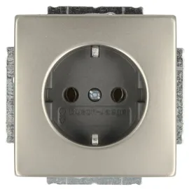 Busch-Jaeger Steckdoseneinsatz 20 EUC-866 Edelstahl 1 St.