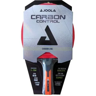Joola Tischtennisschläger CARBON CONTROL - ITTF zugelassener Tischtennis-Schläger für Fortgeschrittene Spieler - Orange - One Size