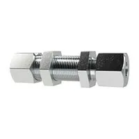 Riegler Gerade Schottverschraubung, Rohr-Außen-Ø 8 mm, Stahl verzinkt,