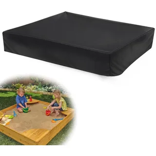 GothicBride Sandkasten Abdeckung Abdeckplane 200*200*20cm mit Kordelzug Wasserdicht 210D Oxford-Stoff Staubdichte Sandkastenabdeckung Plane