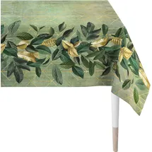APELT Tischdecke 1608 HERBSTZEIT 150 x 250 cm Grün