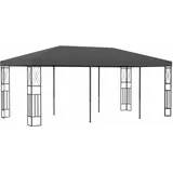 BaraSh Pavillon 3x6 m Anthrazit Stoff Pavillon Sturmfest TerassenüBerdachung