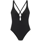 French Connection Badeanzug Damen Schwarz 38 Cup C/D