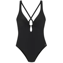French Connection Badeanzug Damen Schwarz 38 Cup C/D