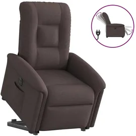 vidaXL Relaxsessel mit Aufstehhilfe Elektrisch 91,5 x 96 x 91,5 cm Dunkelbraun