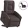 vidaXL Relaxsessel mit Aufstehhilfe Elektrisch 91,5 x 96 x 91,5 cm Dunkelbraun