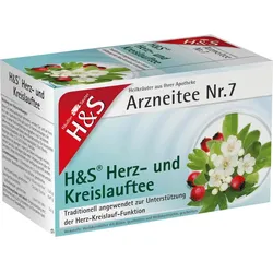 H&S Herz Kreislauf Tee 40 G