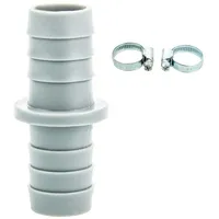 tecuro Verbindungsstück für Wasch-, Spülmaschinenablaufschläuche Ø 19-24 mm