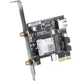 Gigabyte GC-WBAX200, WiFi 6 2x2 MIMO Wireless PCIe Adapter with Bluetooth 5