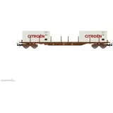 Jouef Flachwagen Typ Rs mit 2 x 20'-Containern „Citroën“ HJ6310 H0