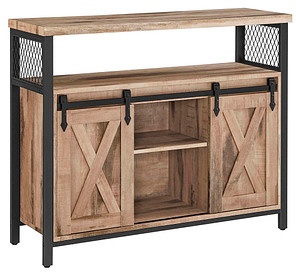 VASAGLE Sideboard, LSC092B50 natur 100,0 x 33,0 x 80,0 cm