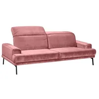 Musterring Sofa MR 4580 Stoff Rosa