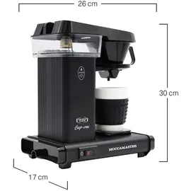 Moccamaster Cup-one Matt Black
