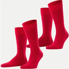 Falke Happy 2er Pack scarlet 39-42