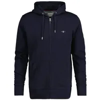 GANT Reg Shield Reißverschlusspullover Evening Blue L
