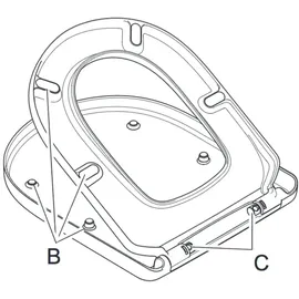 Villeroy & Boch Subway 2.0 WC-Sitz Weiß Alpin