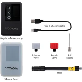 Voxom EPU2 Elektrische Pumpe Kompressor schwarz