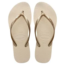 havaianas Slim Flatform Beige 39