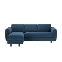 Soho Ecksofa Ariana ¦ türkis/petrol ¦ Maße (cm): B: 215 H: 75 T: 163.0