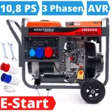 Stromerzeuger Diesel Notstromaggregat 400V Stromaggregat Generator 11 PS