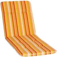 Nyvi Liegenauflage Hawaii - Polsterauflage mit Halteband Größe:1x Liegenauflage,Dessin:Orange