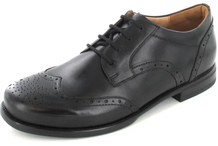 Ganter Schnürschuh Greg schwarz 47
