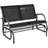 Outsunny Schaukelbank 120 x 70 x 88 cm Schwarz