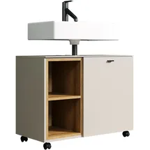 trendteam Waschbeckenunterschrank Sao Paulo Dekor Beige Kaschmir