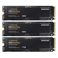 interne SSD Festplatte Samsung 970 EVO Plus 250 GB / 500GB / 1TB / 2TB - M.2