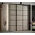 möbel kryspol Schwebetürenschrank Dakota 200 x 235,2 x 45 cm Schwarz