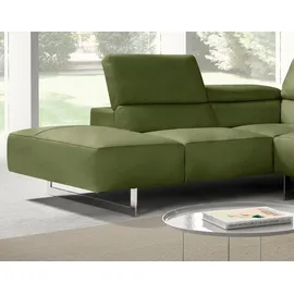 Egoitaliano Eckcouch 300 cm L-förmig grün