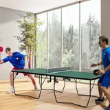 sportnow Tischtennisplatte Klappbar Grün