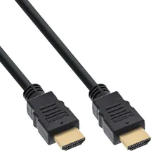 InLine HDMI Kabel 2,5 m Schwarz