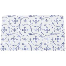Ricolor Frühstücksbrettchen Melamin 1 23,5 x 14,5 cm Indisch Blau