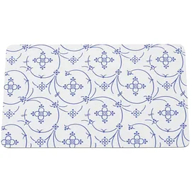 Ricolor Frühstücksbrettchen Melamin 1 23,5 x 14,5 cm Indisch Blau