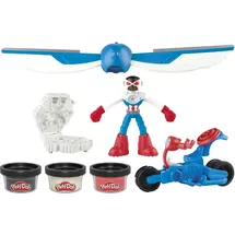 PLAY-DOH Captain America Action-Bike Spielset