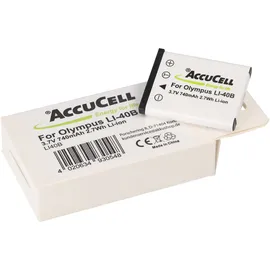 AccuCell Akku passend für Fuji Fujifilm NP-45 Akku, Sony NP-45A