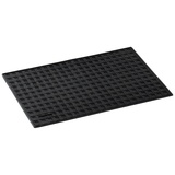 Unitec 74575 Fußschalenmatte Passend für (Auto-Marke): Universal Gummi (L x B) 41cm x 60cm Schwarz