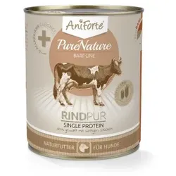 AniForte Nassfutter Rind Pur (6 x 400g) 4,8 kg