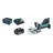 Makita DPJ 180 RF1J Akku Nutfräse 18 V 100 mm + 1x Akku 3,0 Ah + Ladegerät + Makpac