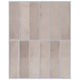 vidaXL Rechteckige Fliese Beige 29 x 23 cm 10 St.