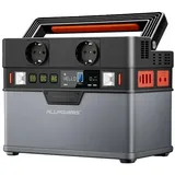 Tragbare Stromstation, MPPT Solar Generator, Mehrere AC-Steckdosen, 288Wh Powerstation