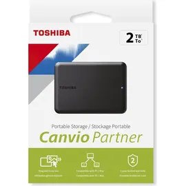 Toshiba Canvio Partner 2 TB schwarz